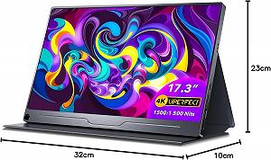 Монитор портативный 17.3" UPERFECT 4K IPS 60 Гц цена на synthetic.ua - Фото 1 Монитор портативный 17.3" UPERFECT 4K IPS 60 Гц synthetic.ua - Фото 1