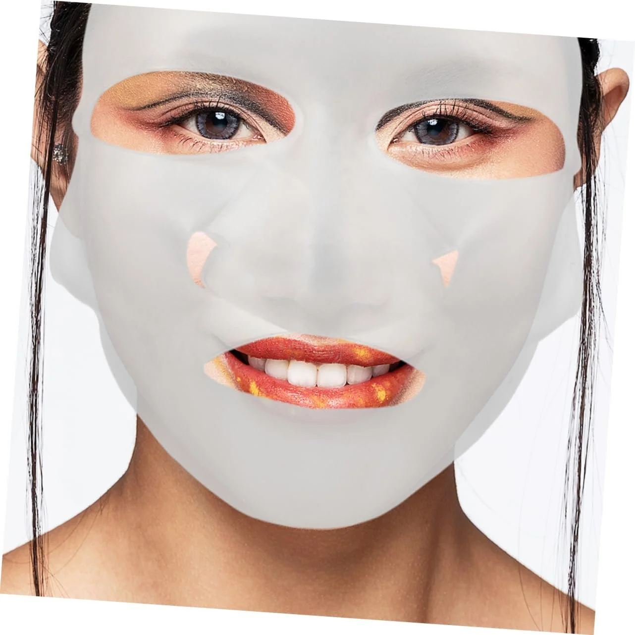 Маска для обличчя Beaupretty Силіконова багаторазова з вушними гачками Зволожуюча Захист від випаровування Біла, 2 шт, фото №5 Маска для обличчя Beaupretty Силіконова багаторазова з вушними гачками Зволожуюча Захист від випаровування Біла, 2 шт, фото №5