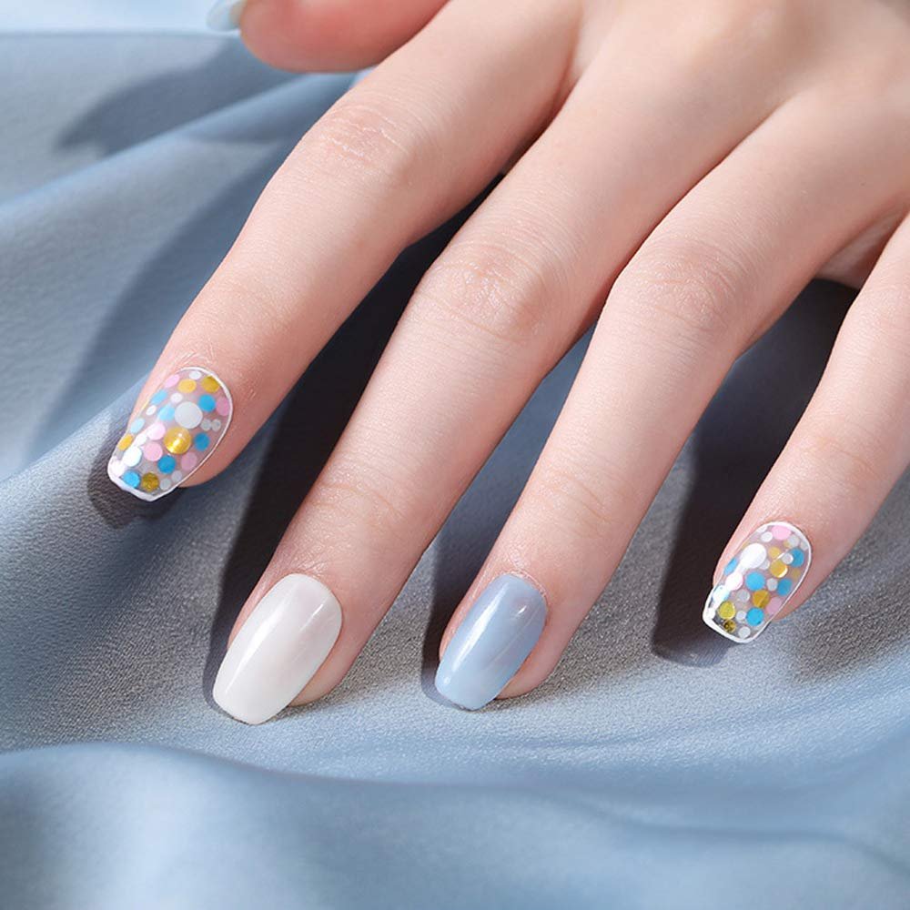 Блискітки для нігтів Anjing Золото Срібло 3 коробки, фото №3 Блискітки для нігтів Anjing Золото Срібло 3 коробки, фото №3