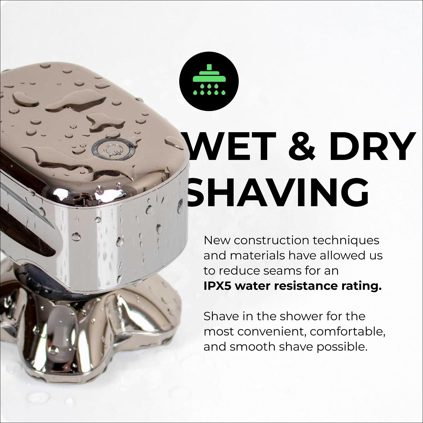 Электробритва Skull Shaver Pitbull Platinum Pro беспроводная аккумуляторная для головы и бороды с дорожным чехлом и подставкой, фото №5 Электробритва Skull Shaver Pitbull Platinum Pro беспроводная аккумуляторная для головы и бороды с дорожным чехлом и подставкой, фото №5
