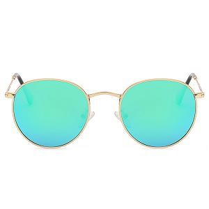 Поляризовані сонцезахисні окуляри Small Round Runhuis для жінок і чоловіків, вінтажні, класичні synthetic.ua - Фото 1