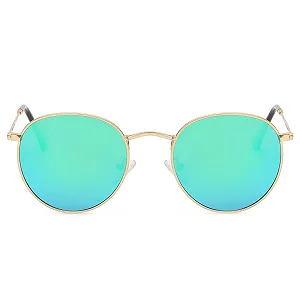 Поляризованные солнцезащитные очки Small Round Runhuis для женщин и мужчин, винтажные, классические synthetic.ua - Фото 1