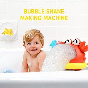 Игрушка для ванной Крабовая машина для пены для ванны для детей synthetic.ua - Фото 1