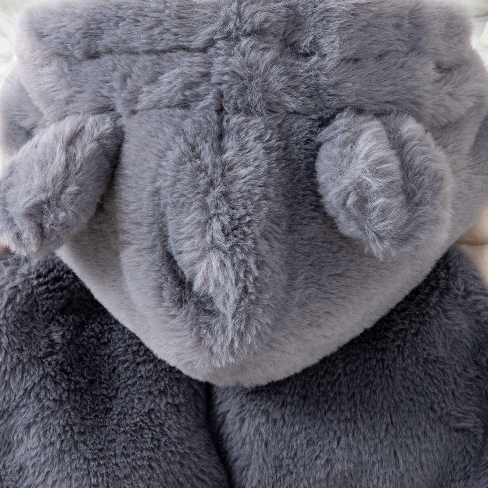 Флисовая куртка для мальчиков и девочек Модная цветная куртка с молнией, плюшевый теплый верх с длинными рукавами и капюшоном, повседневная детская мягкая теплая куртка (1-6 лет), фото №3 Флисовая куртка для мальчиков и девочек Модная цветная куртка с молнией, плюшевый теплый верх с длинными рукавами и капюшоном, повседневная детская мягкая теплая куртка (1-6 лет), фото №3