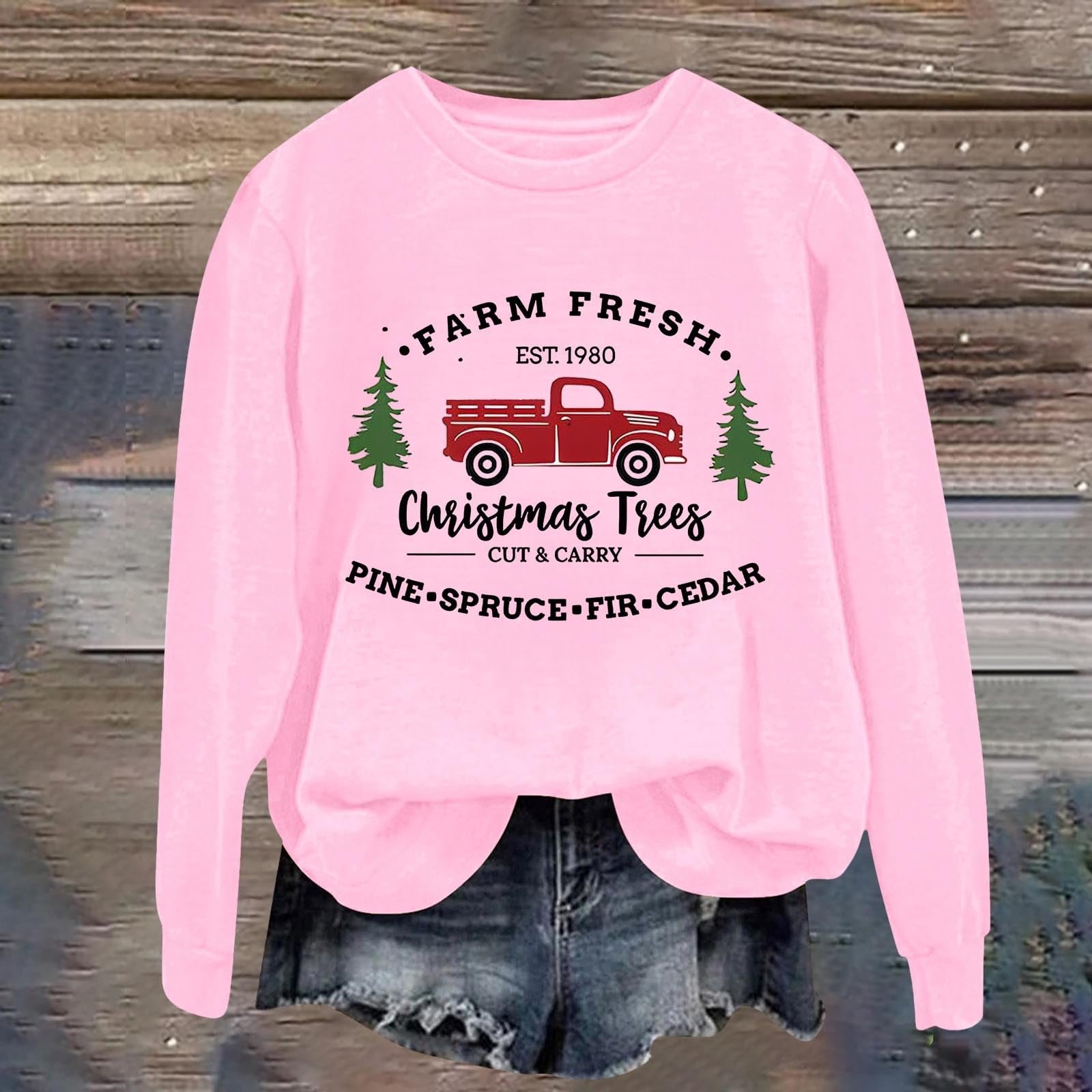 Женский Свитер с круглым вырезом Модный Повседневный Принт с буквами Круглый вырез Длинный рукав Топы, фото №3 Женский Свитер с круглым вырезом Модный Повседневный Принт с буквами Круглый вырез Длинный рукав Топы, фото №3