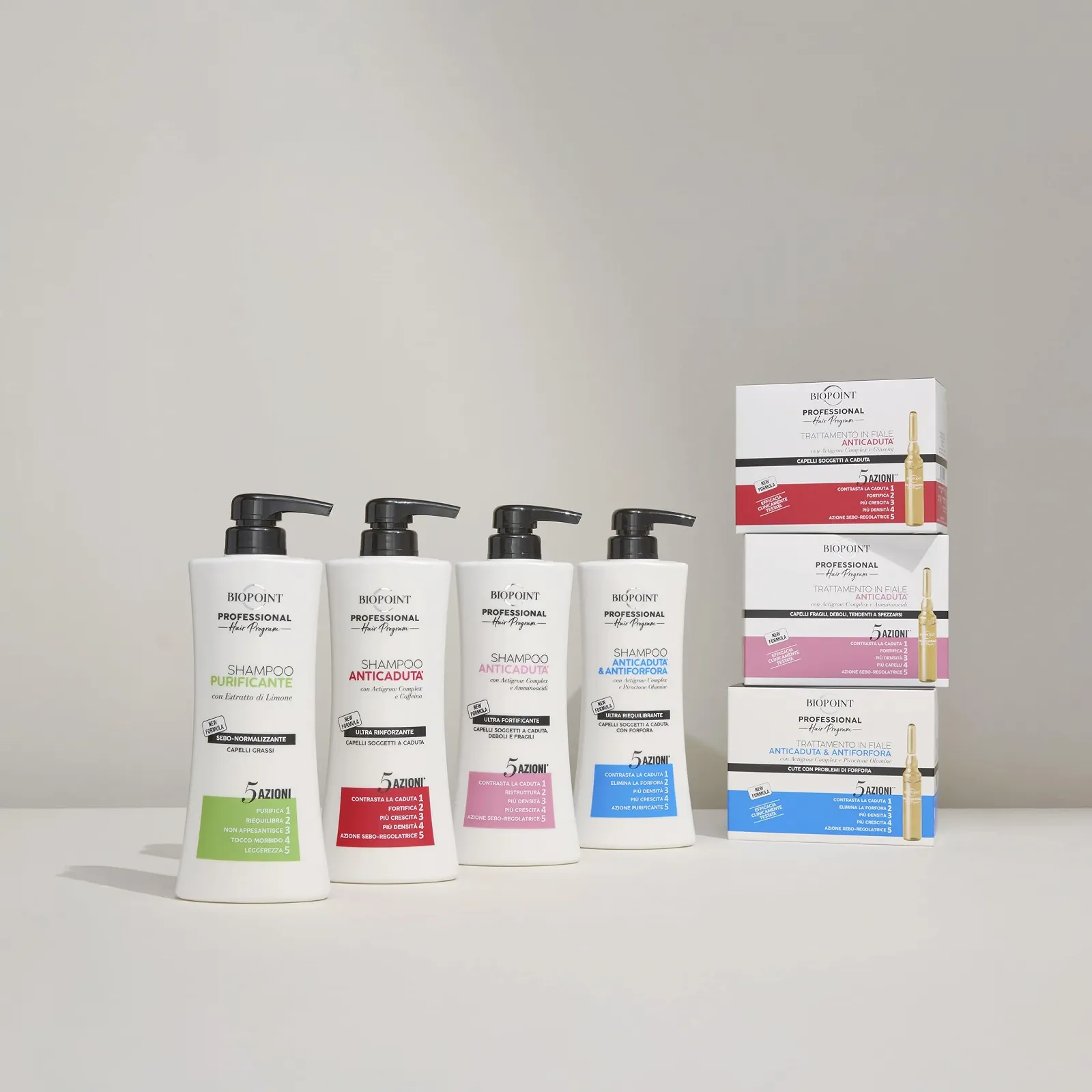 Засіб Biopoint Professional Hair Program в ампулах проти випадіння волосся, 10 ампул по 7 мл, фото №2