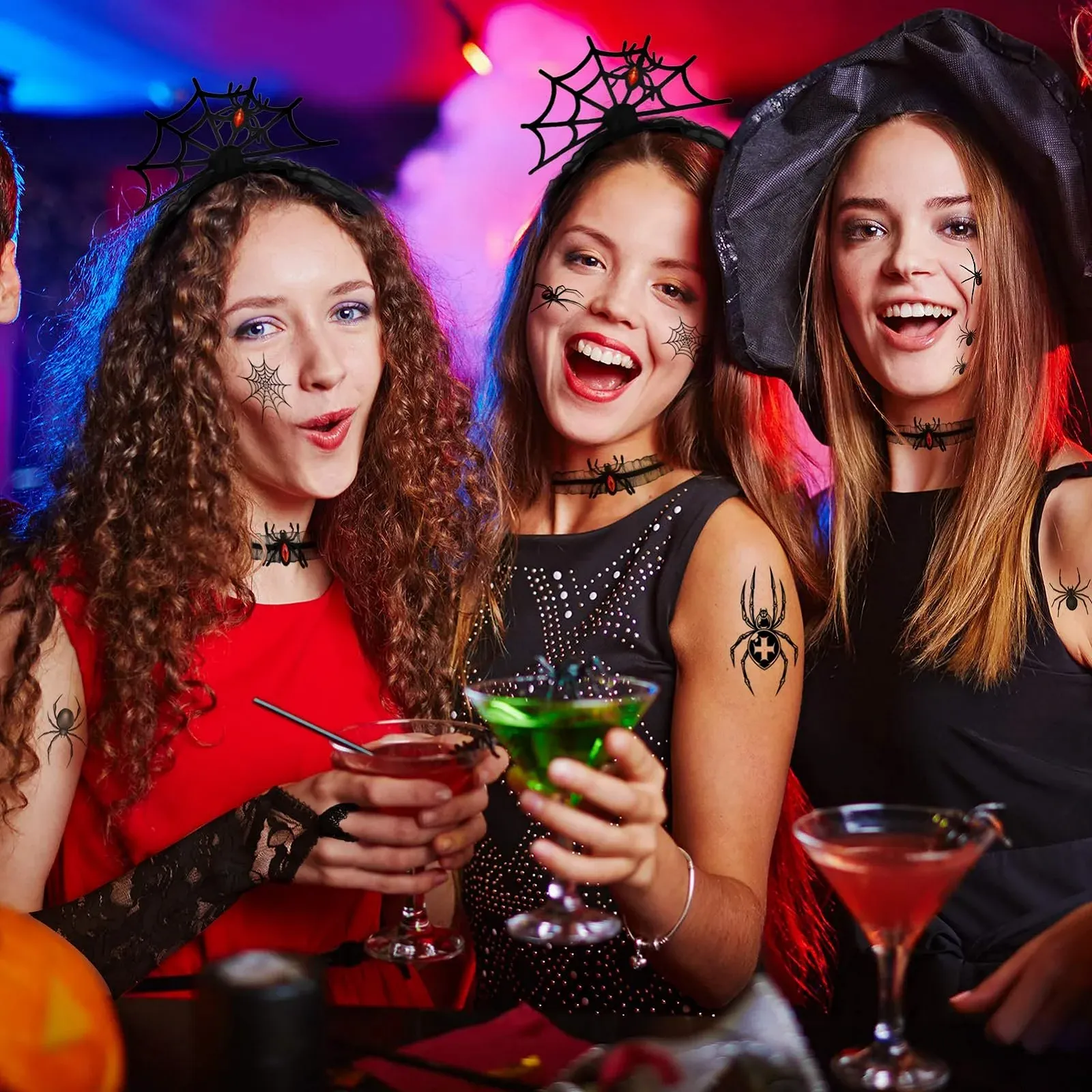 Обруч Павук на Хелловін з намистом, фото №7