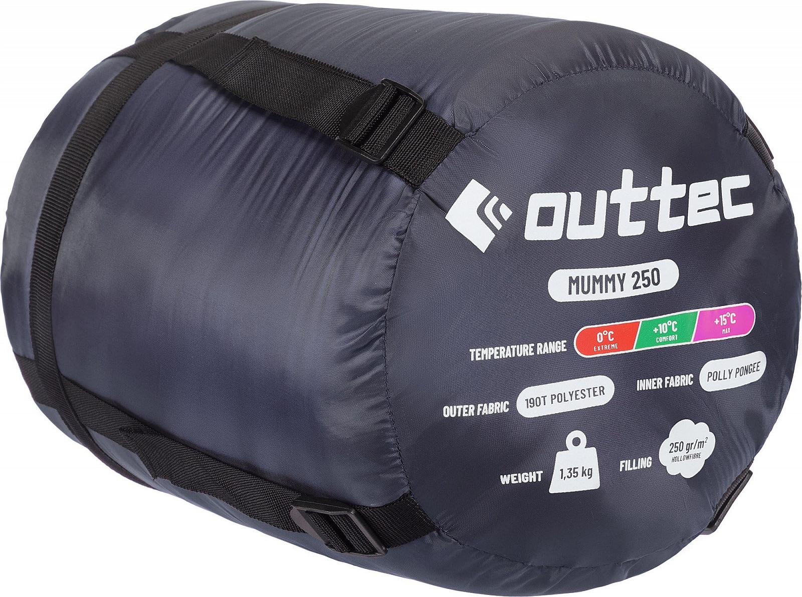 Спальний мішок Outtec Mummy з капюшоном Ультралегкий Маленький розмір для дітей та дорослих, фото №7 Спальний мішок Outtec Mummy з капюшоном Ультралегкий Маленький розмір для дітей та дорослих, фото №7