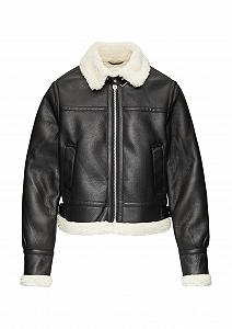 Купить Куртка QS Укороченная под овчину - Фото 1 Куртка QS Укороченная под овчину - Фото 1