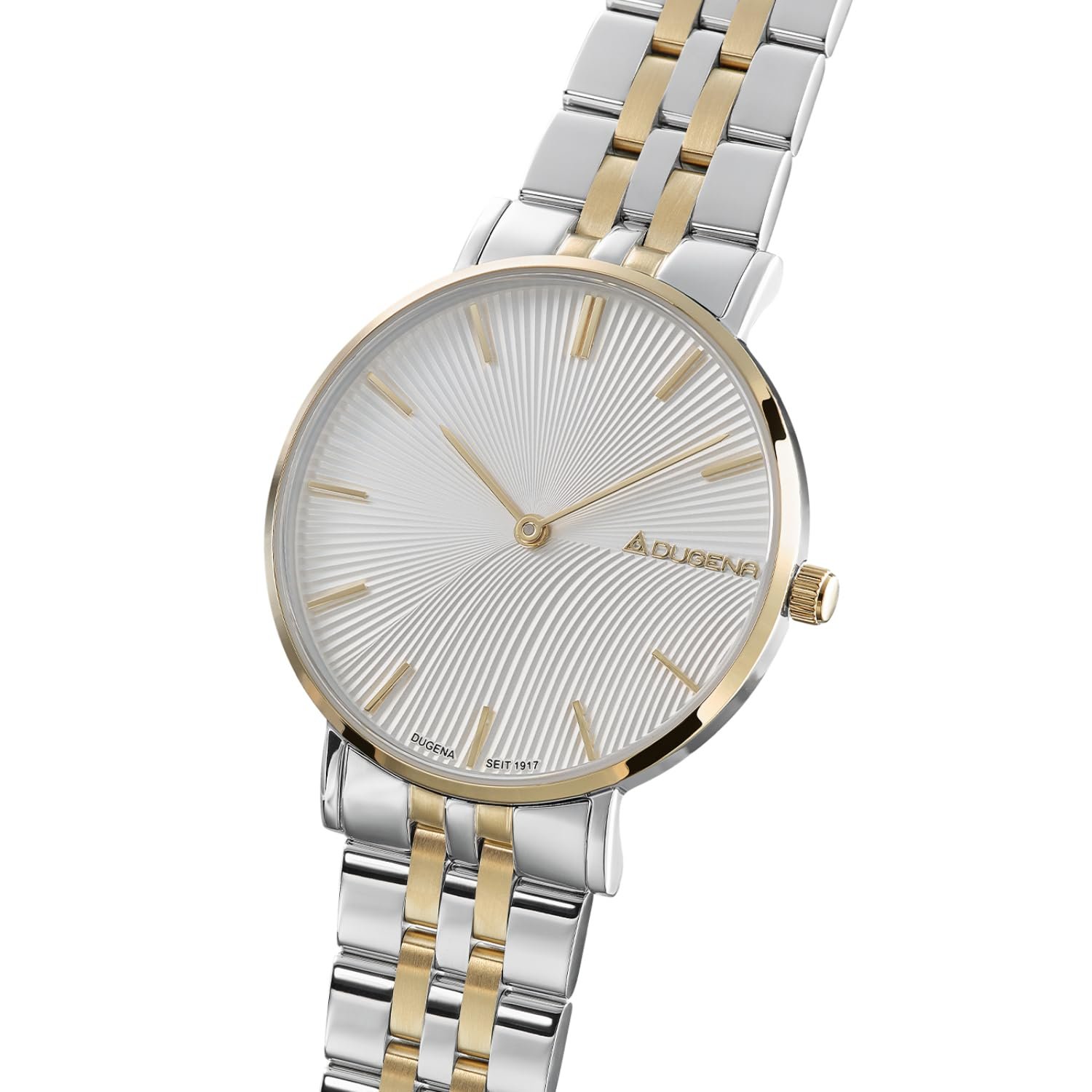 Женские часы Quartz Dugena Lin
ée Сталь Сапфировое стекло Водонепроницаемые 3 Bar, фото №2