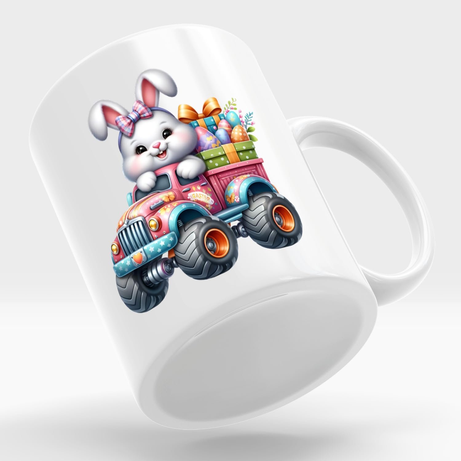 Детская забавная кружка Monster Truck, фото №2