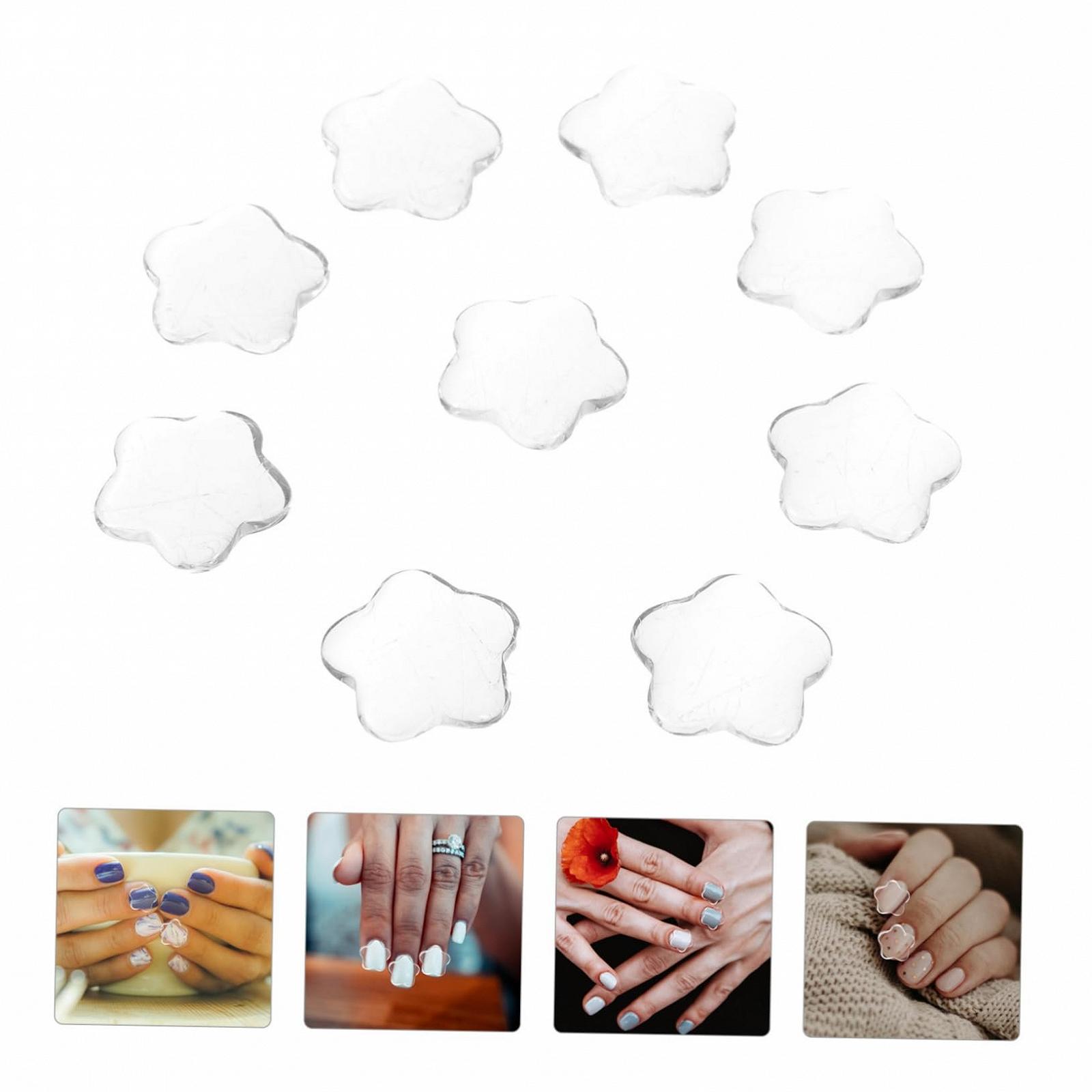 Стразы для ногтей Цветы 40шт, фото №7