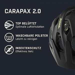 Шолом ALPINA Carapax 2.0 Сіро-місячний-персиковий матовий synthetic.ua - Фото 1
