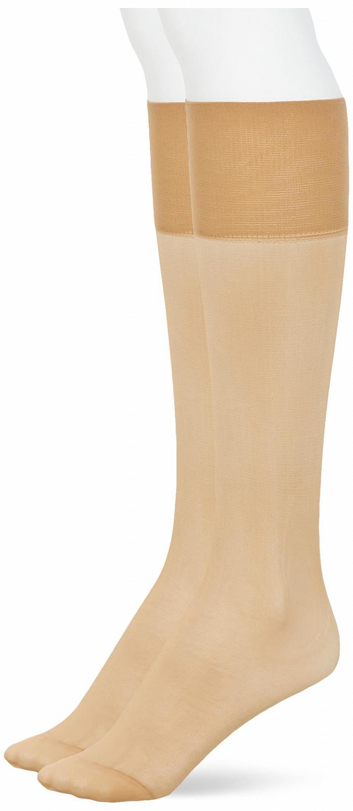 Компрессионные гольфы 40 Den, Powder/Powder (2 пары), фото №1 Компрессионные гольфы 40 Den, Powder/Powder (2 пары), фото №1