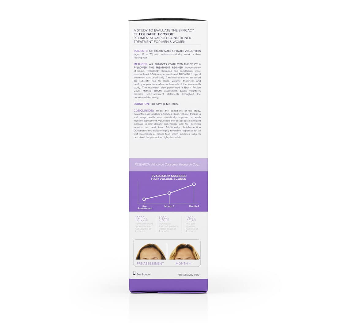 Кондиціонер Foligain Для жінок 2% Trioxidil Для тонкого волосся 236 мл/8 oz, фото №3