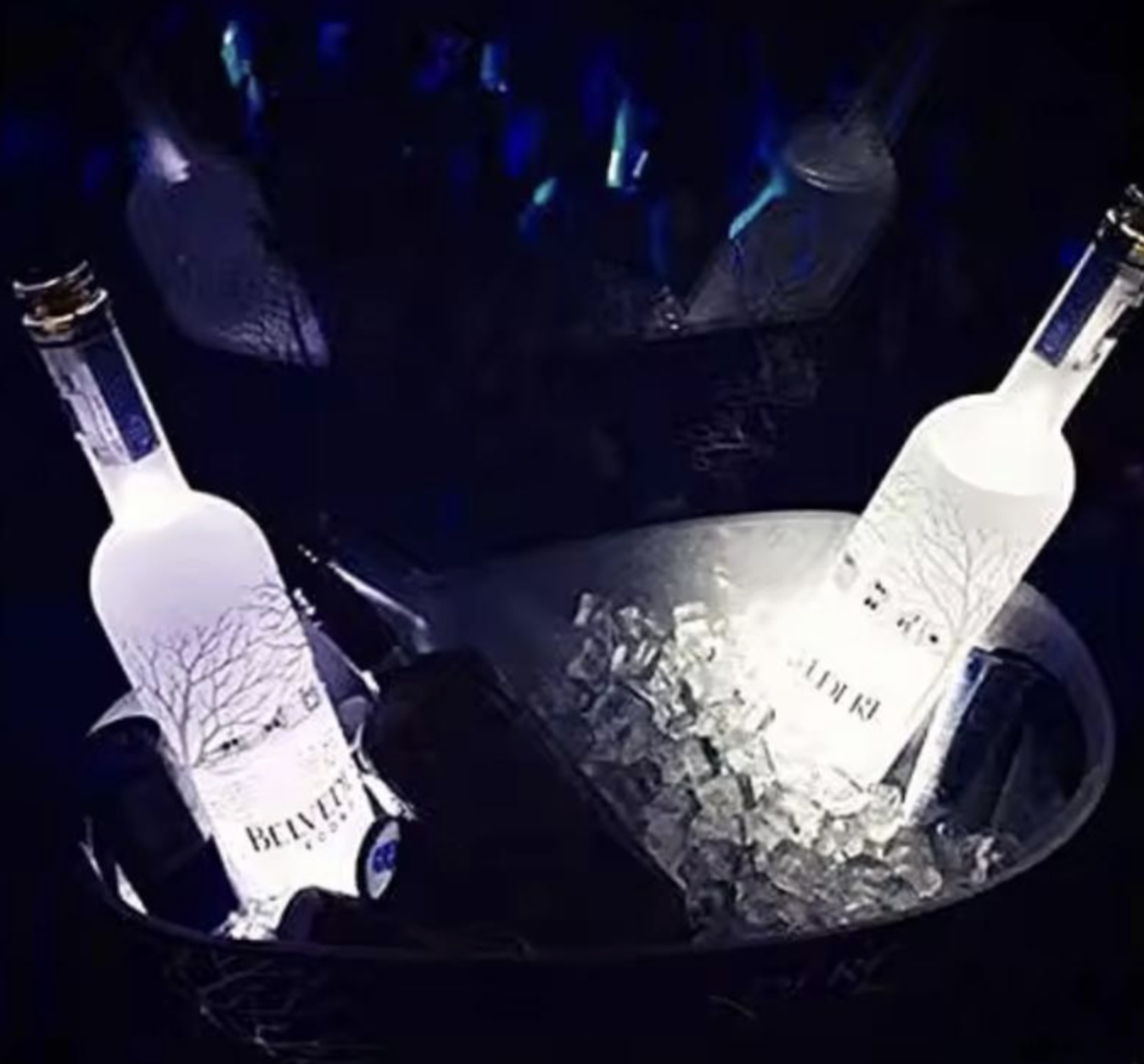 Підсклянка підставка під склянку кухоль келих пляшку Coasters самоклеючий діодний для бару та вечірок 1 шт світло Різнокольоровий, фото №4