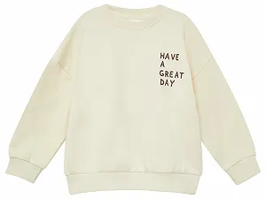 s.Oliver Толстовка Oversize с принтом на спине - Inside Brushed - Фото 1