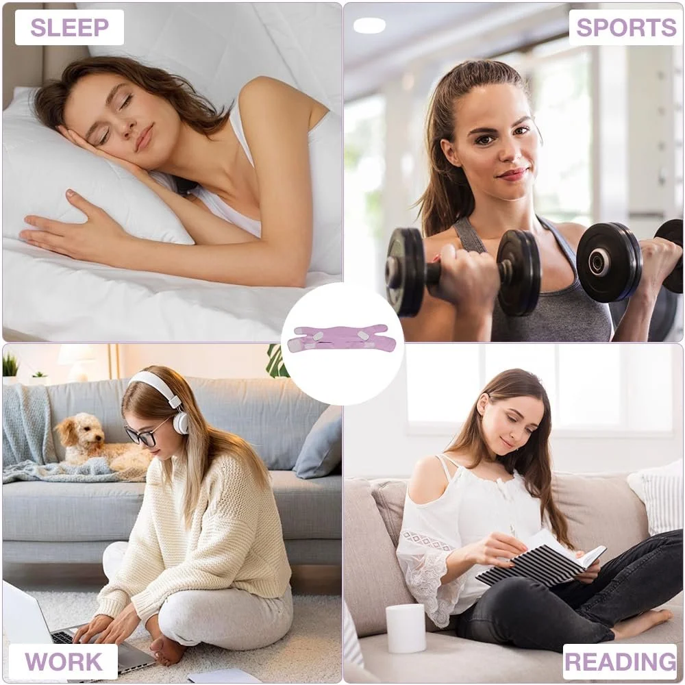 Маска для удаления двойного подбородка HIULLEN V Line Лифтинг для подтяжки V-образной линии лица, многоразовая, для упругости и контура, фото №7