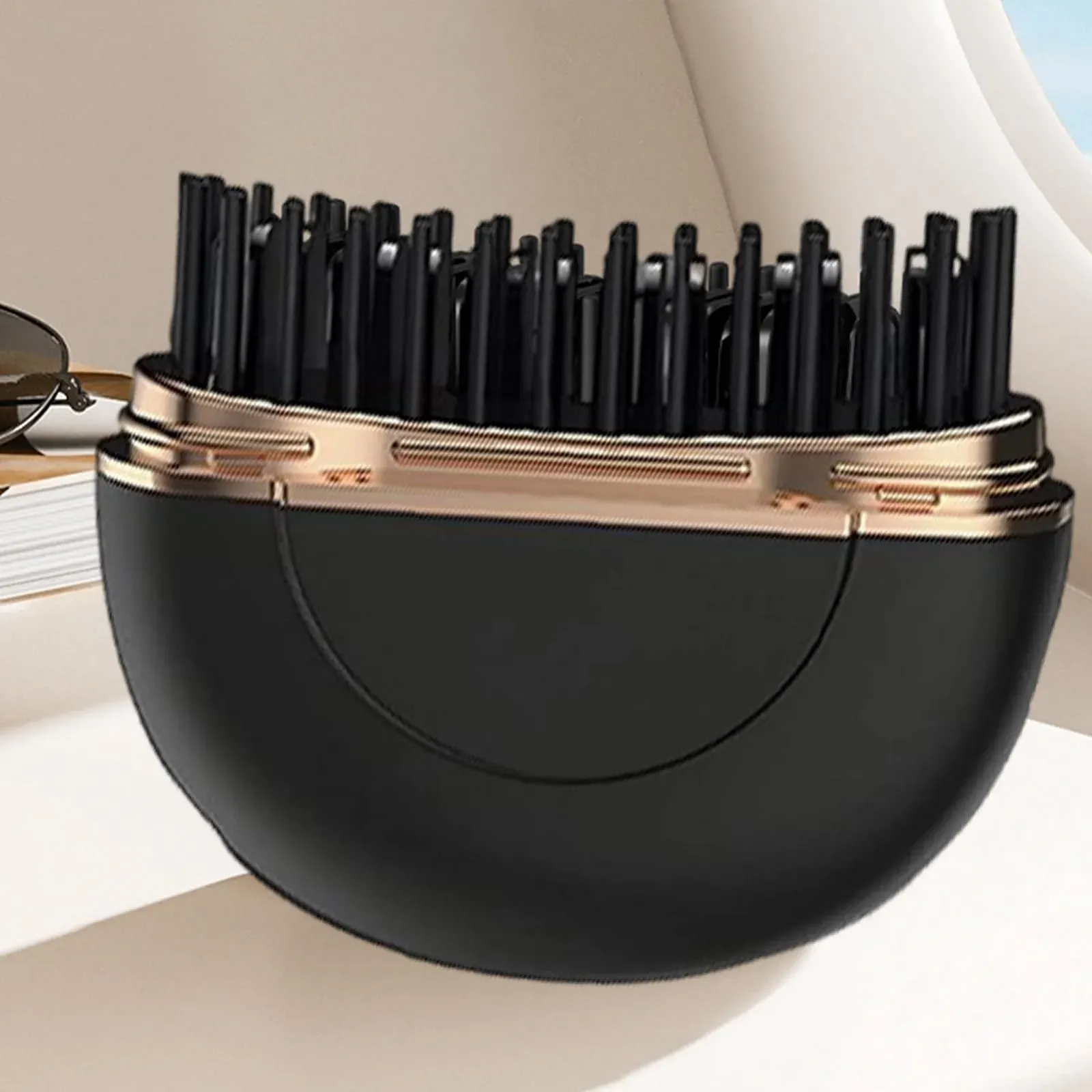 Міні-випрямляч для волосся SilkNova Styling Brush бездротовий акумуляторний, 3 рівні нагрівання, фото №4