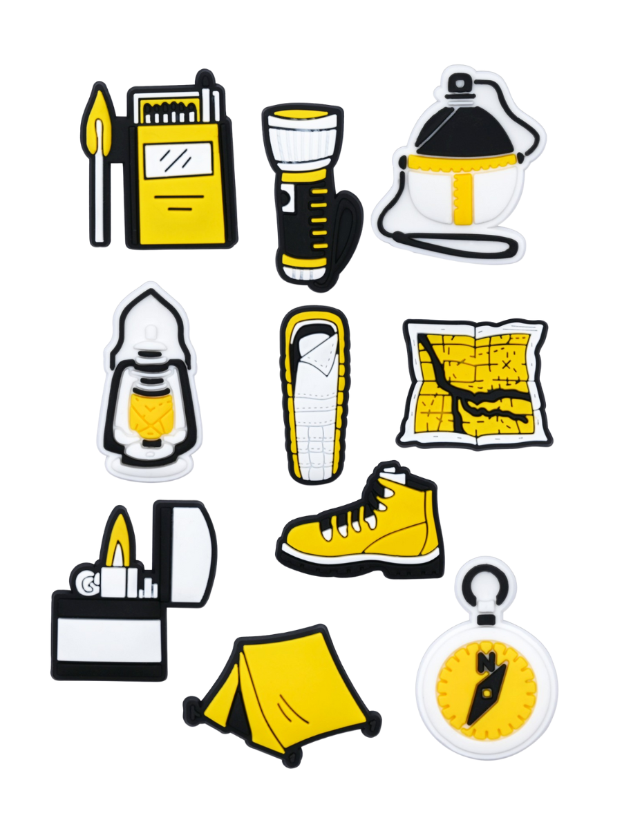 Джибитсы 10 шт, аксессуары для крокс, фото №1