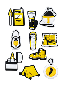 Джибитсы 10 шт, аксессуары для крокс - Фото 1