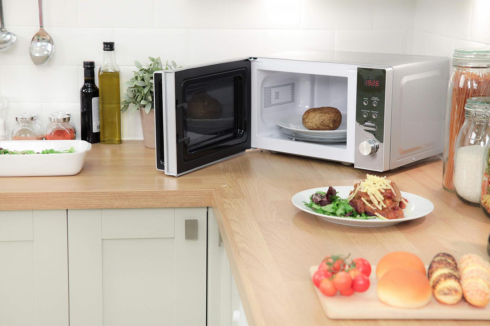 Микроволновая печь Russell Hobbs RHM2076S 800 Вт 20 л Серебристая, фото №6 Микроволновая печь Russell Hobbs RHM2076S 800 Вт 20 л Серебристая, фото №6