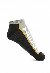 Шкарпетки Head Stripe Sneaker 2-Pack Чорний, Сірий  39-42 synthetic.ua - Фото 1