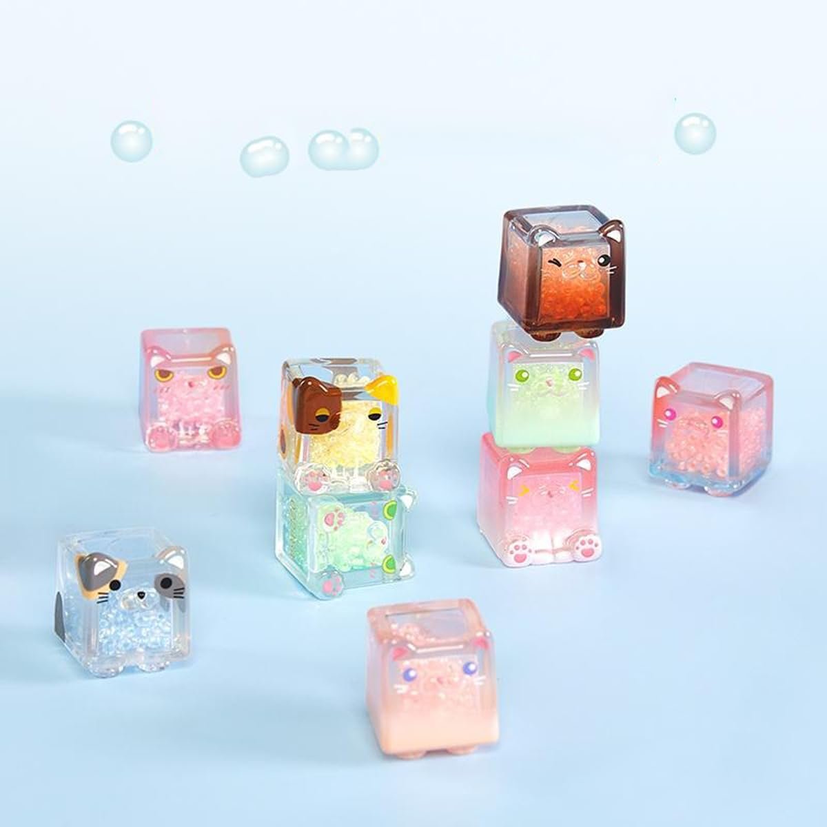 Фигурка Квадратный Кот, серия Blind Box, модель - сюрприз, 1 шт, фото №5