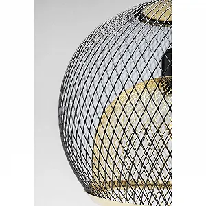 Настільна лампа Kare Grato Steel Marble 62 x 43 x 30 см Black synthetic.ua - Фото 1