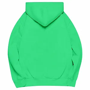 Женская Толстовка с капюшоном на молнии 1/4 Мужская Куртка на молнии Y2K Ретро с принтом Хип-Хоп Рэп Повседневный Пуловер для фитнеса Базовая Тренировочная synthetic.ua - Фото 1