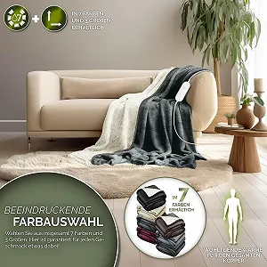 Электрическое одеяло sinnlein 160 x 120 см с таймером цена на synthetic.ua - Фото 1 Электрическое одеяло sinnlein 160 x 120 см с таймером synthetic.ua - Фото 1