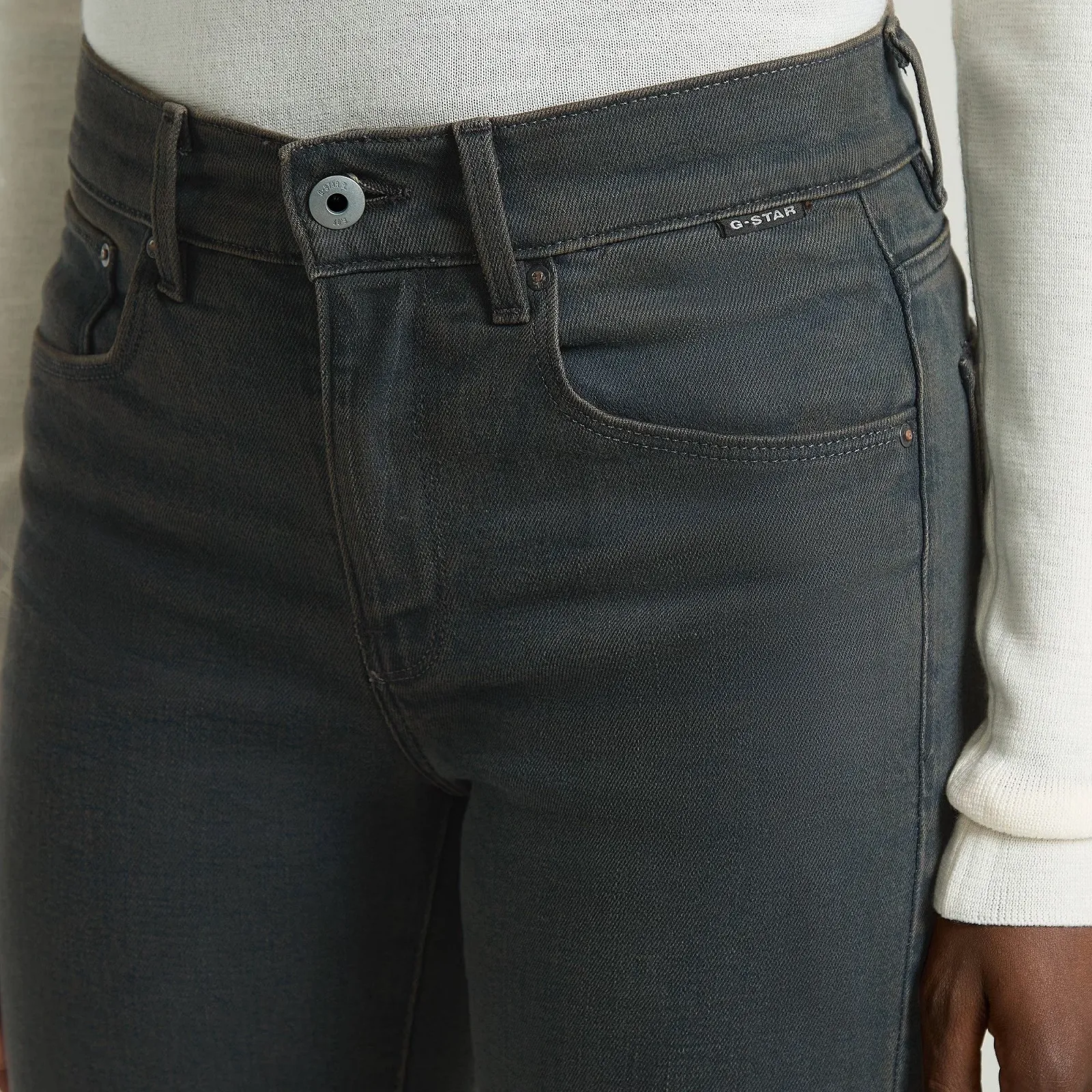 Женские джинсы G‑STAR RAW 3301 Skinny Worn In Tornado - 27, фото №5 Женские джинсы G‑STAR RAW 3301 Skinny Worn In Tornado - 27, фото №5