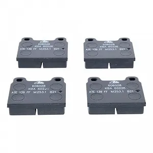 Комплект гальмівних колодок, дискове гальмо ATE 13.0460-6028.2 для VAG передня вісь synthetic.ua - Фото 1