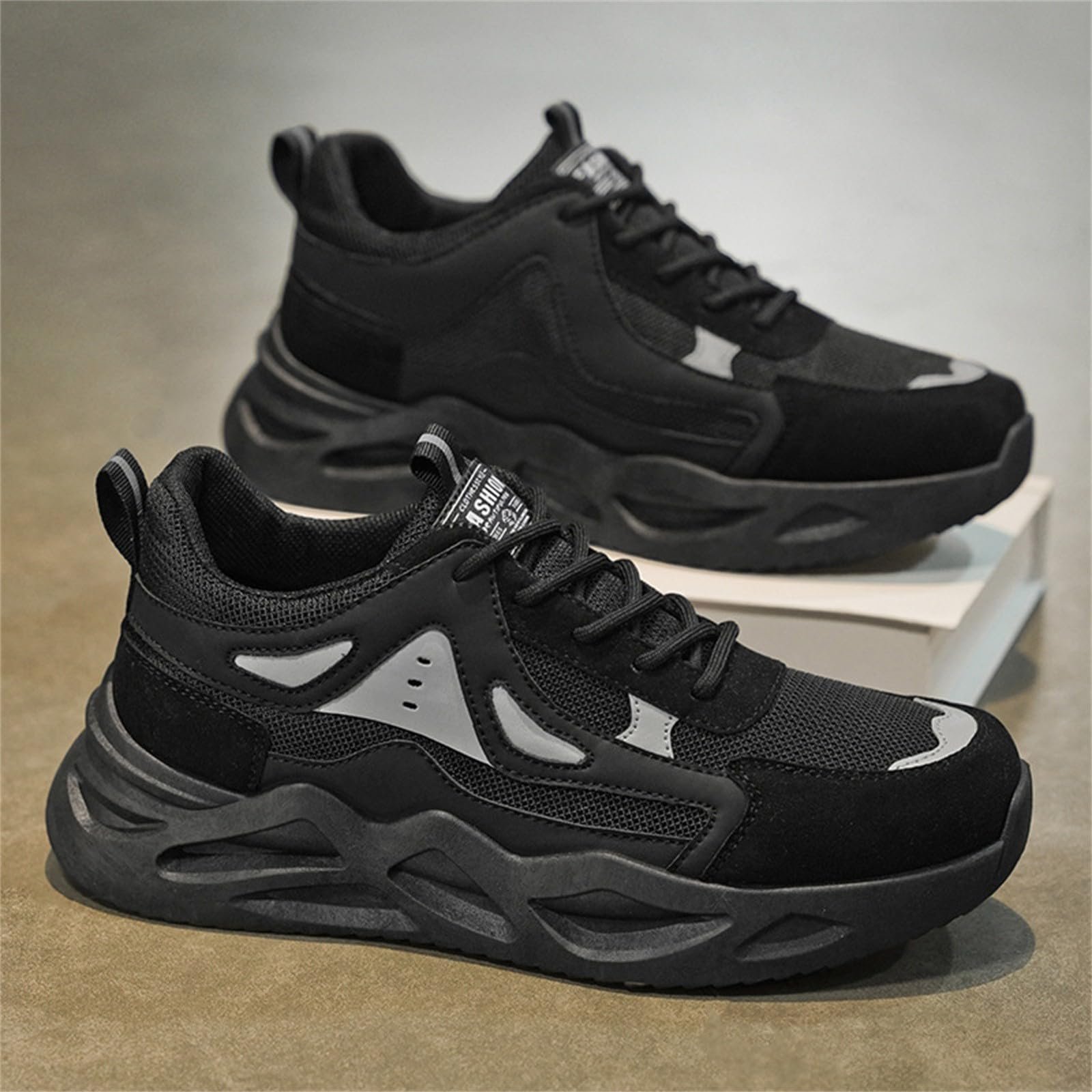 Чоловічі кросівки DKLOVIFU Elevator з підсилювачем висоти, дихаючі, сітчасті, для ходьби, для бігу, фото №7