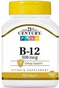B-12, 500 mcg 110 Tablets - Фото 1