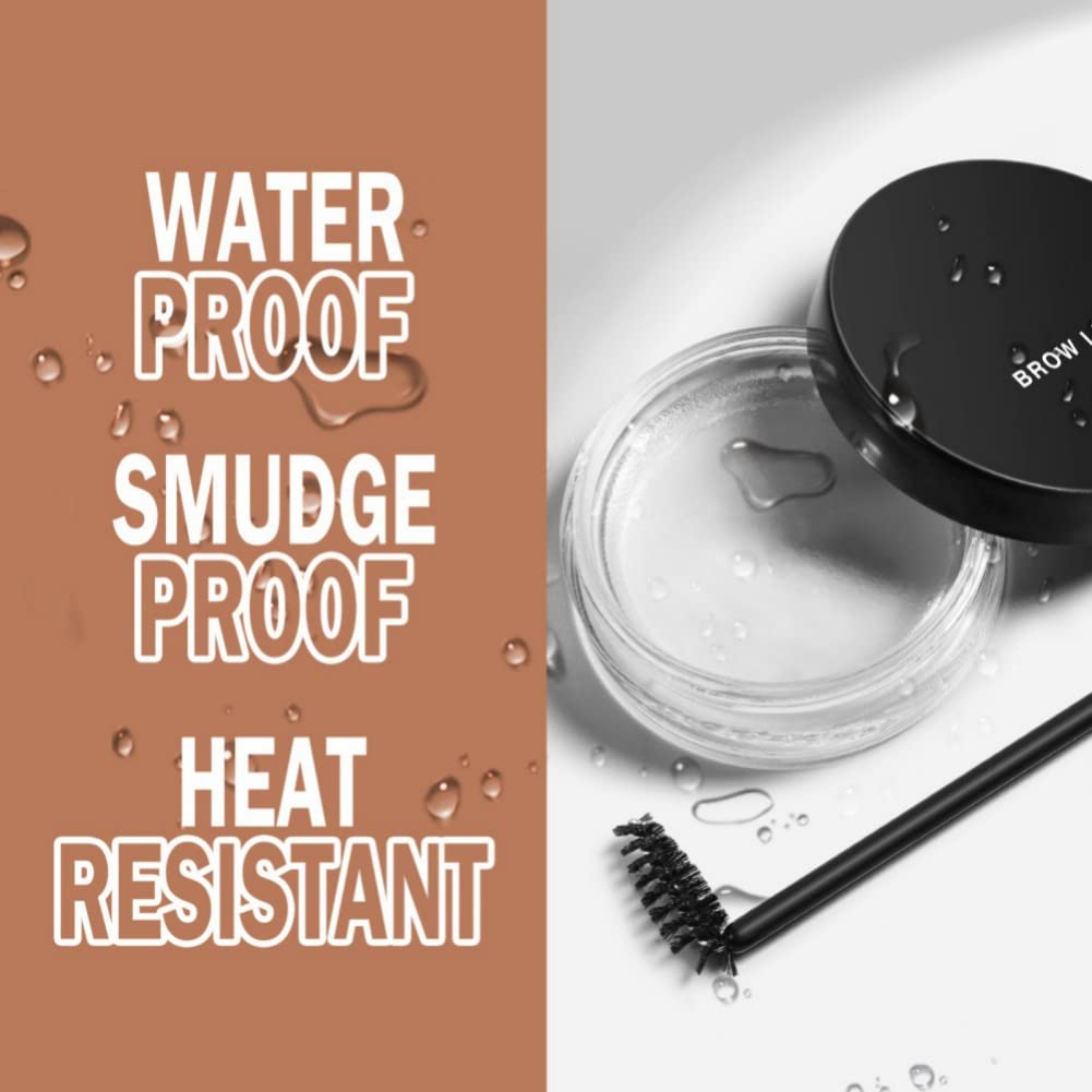 Мыло для бровей Ofanyia Eyebrow Soap Набор восков для бровей Ламинирование Прозрачный Гель с кисточкой Водостойкий Долговременный 3D Стайлинг (Прозрачный), фото №7