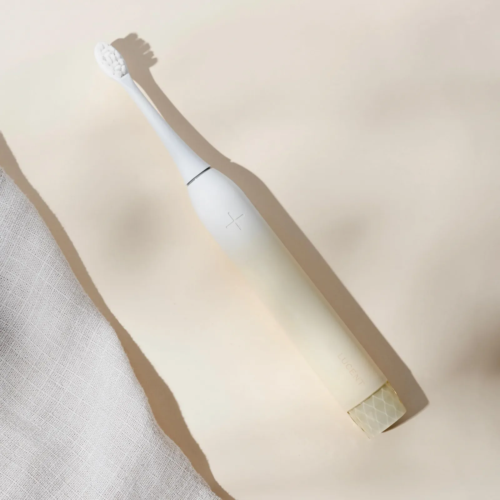 Электрическая звуковая зубная щетка Be Lucent Prism Sonic автоматическое включение/выключение, таймер, 3 режима, датчик давления, 60 дней автономной работы Кремовая ваниль, фото №8