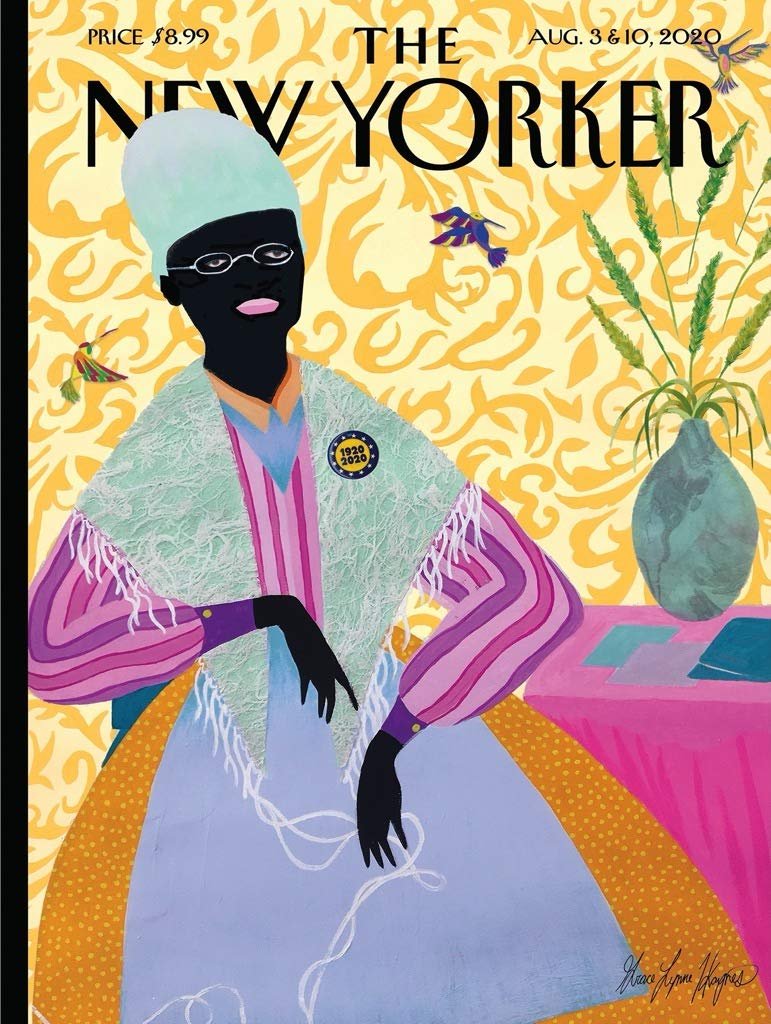 Пазл New York Puzzle Company New Yorker Cover Founding Mother 1000 деталей, фото №1 Пазл New York Puzzle Company New Yorker Cover Founding Mother 1000 деталей, фото №1