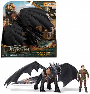 Набор фигурок викинга и дракона Dreamworks Как приручить дракона, Беззубик и Иккинг - Фото 1