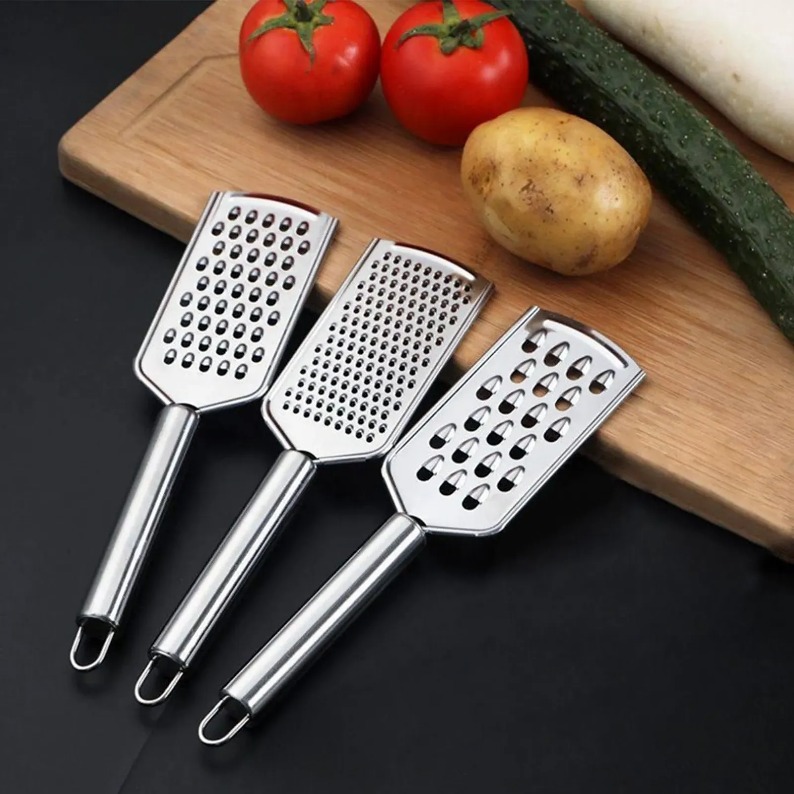 Набор из 3 терок для сыра, овощей., фото №3