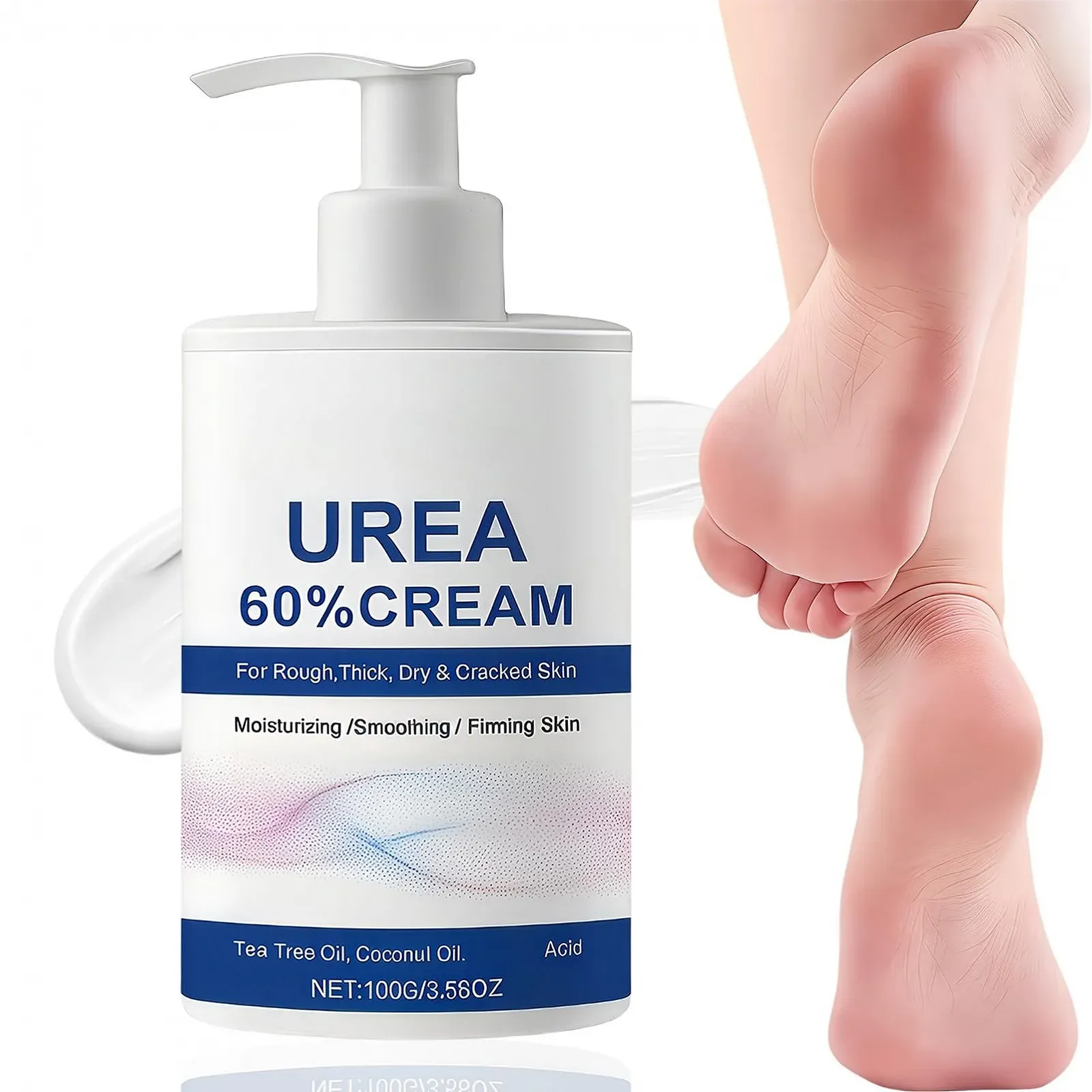 Крем для ног и рук с мочевиной 60% Увлажняющий От мозолей 100 мл, фото №1