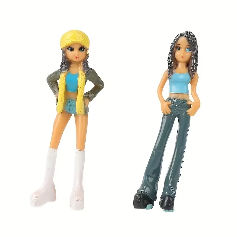 Набор фигурок Fashion Girls, 10 шт, 6,5 см, фото №4