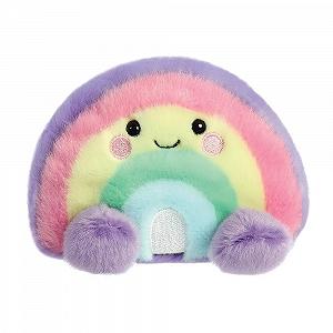 Плюшевая игрушка Aurora Palm Pals Vivi Rainbow 13 см Разноцветный - Фото 1