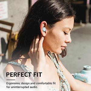 Наушники TOZO A1 Mini Bluetooth 5.3 Беспроводные Вставные Синий synthetic.ua - Фото 1