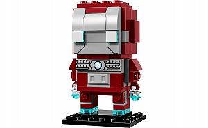 Конструктор Лего LEGO Brick Headz Железный Человек MK5 (40669) synthetic.ua - Фото 1
