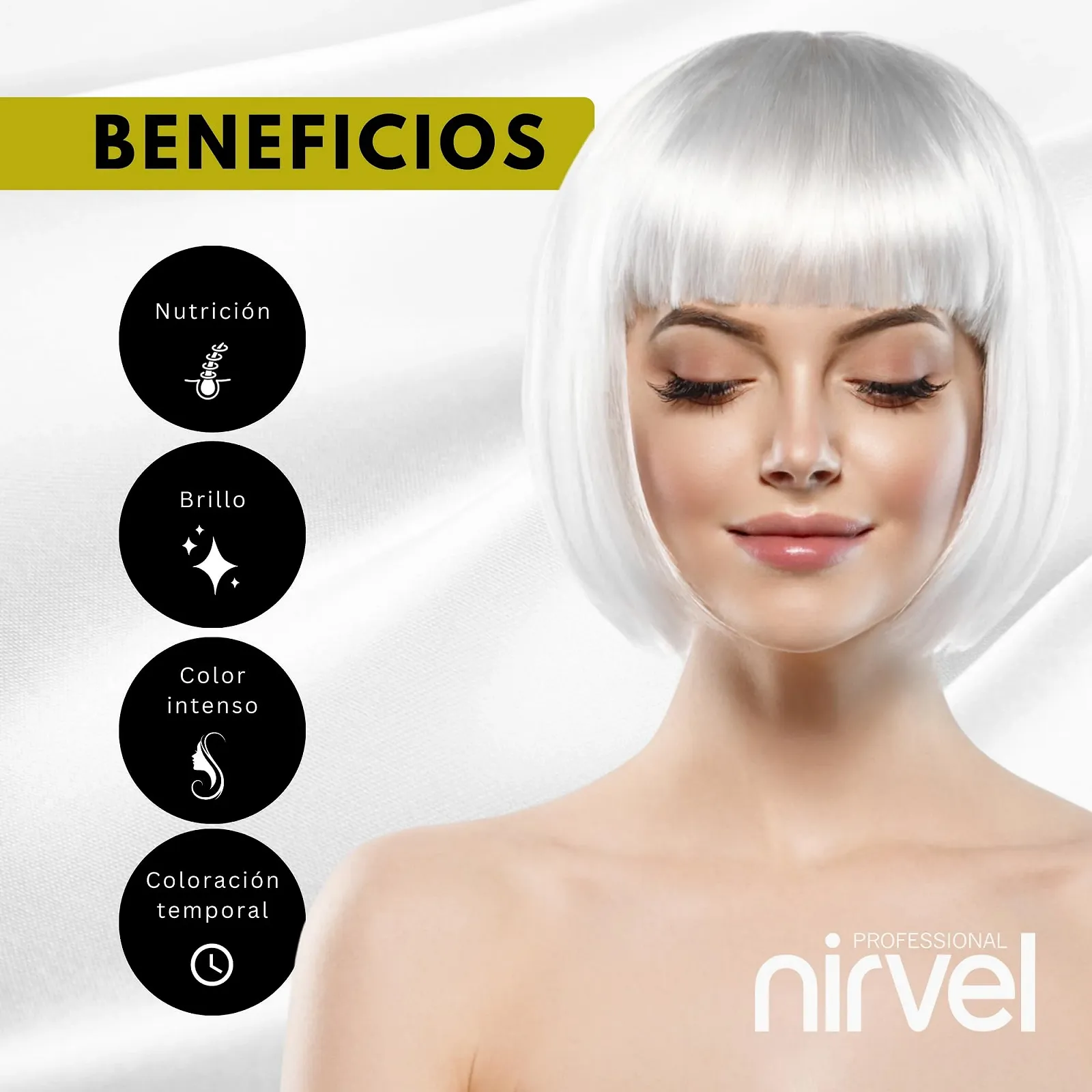 Фарба для волосся Nirvel White 200мл, фото №3