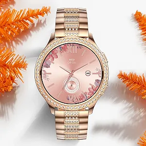 Смартчасы Rose Gold Бриллиант synthetic.ua - Фото 1