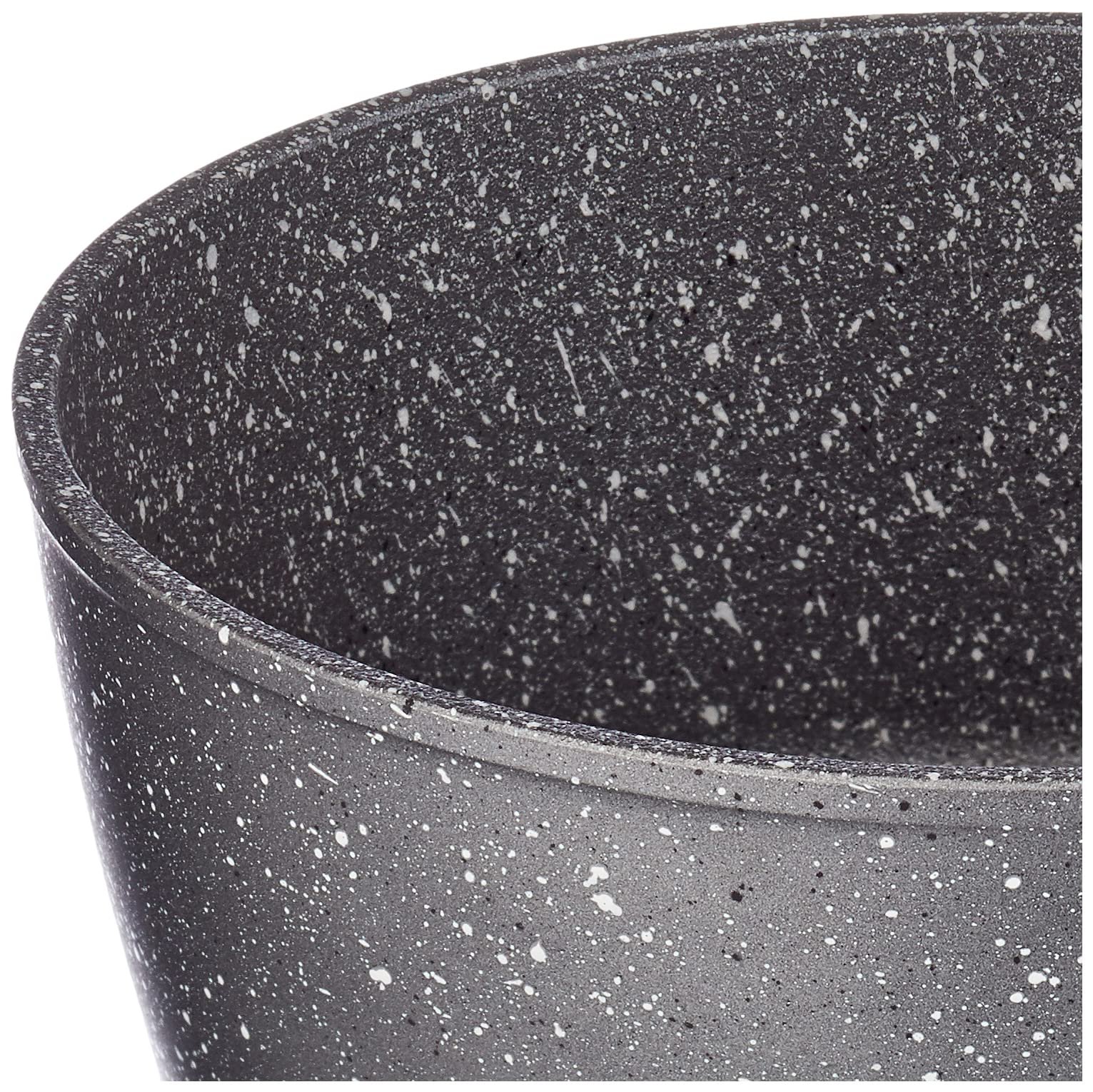 Кастрюля Tognana Porcellane wi75812amnf круглая алюминиевая изолированная Черная Серая, фото №4