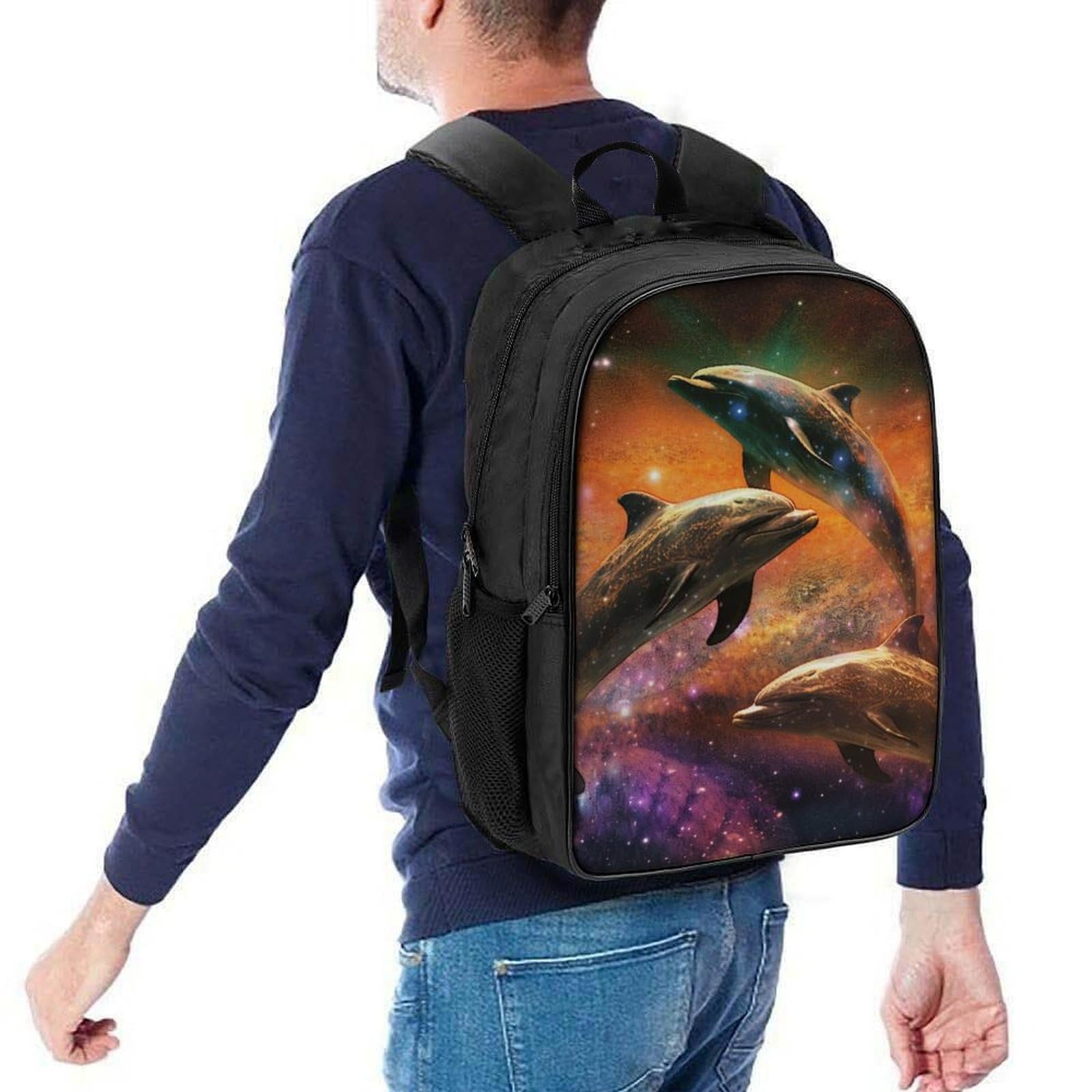 Шкільний рюкзак DPEOANEBN Dolphin 40x28x16см, фото №5