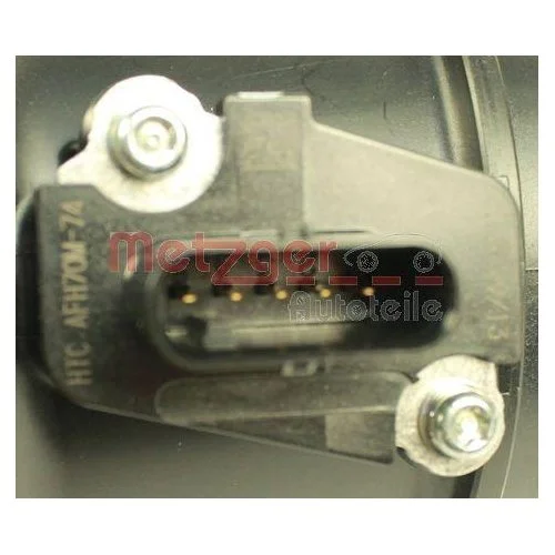 Датчик массового расхода воздуха METZGER 0890318 Оригинальная запчасть для VAG, фото №3